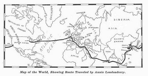 Itinerario Annie Londonderry