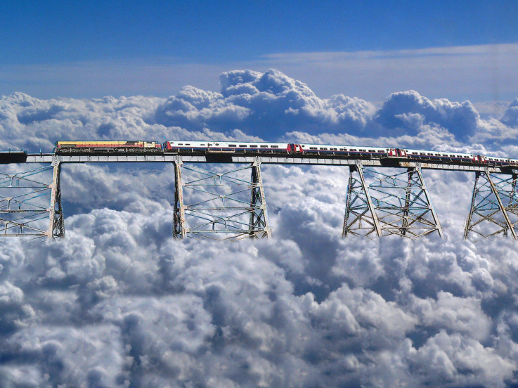 train to the clouds