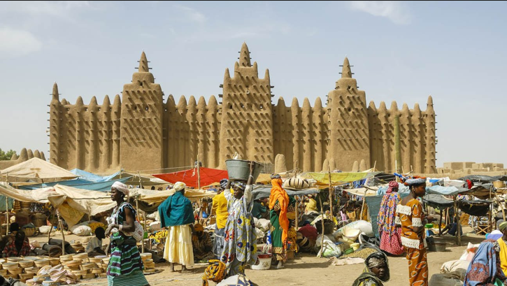 Mercato Djennè, Mali