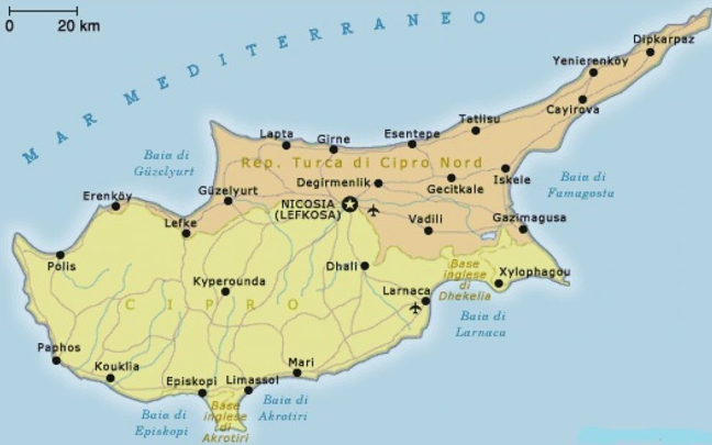 Paesi che non esistono, Cipro del nord